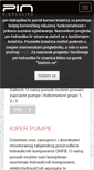Mobile Screenshot of pin-hidraulika.hr